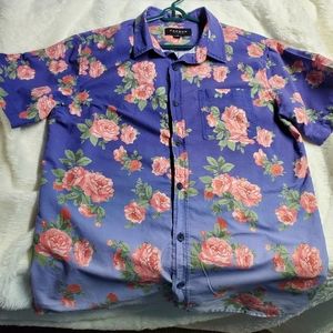 Pacsun floral dress shirt